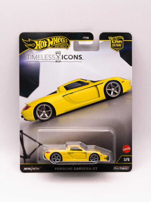 Timeless Icons Porsche Carrera GT Yellow Premium