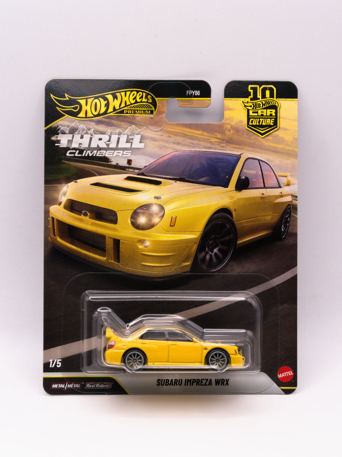 Thrill Climbers Subaru Impreza WRX Premium Yellow