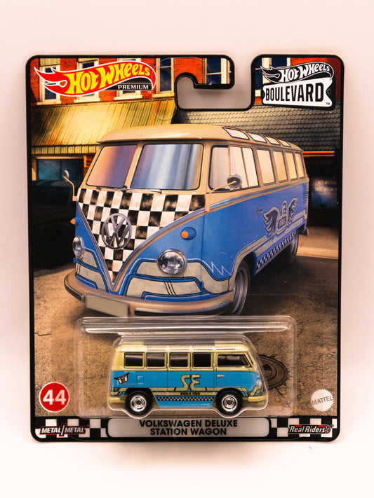 Volkswagen Deluxe Station Wagon Blue Premium Boulevard #44