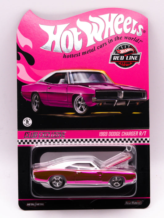 Red Line Club RLC 1969 Dodge Charger R/T Pink