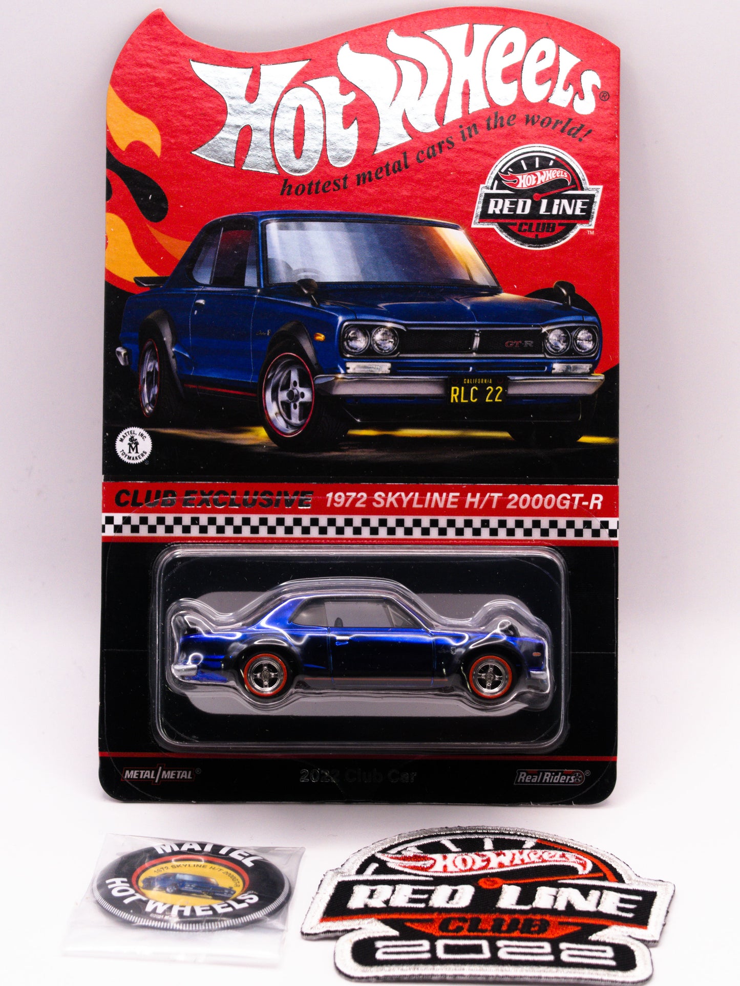 Red Line Club RLC 1972 Nissan Skyline H/T 2000GT-R Blue