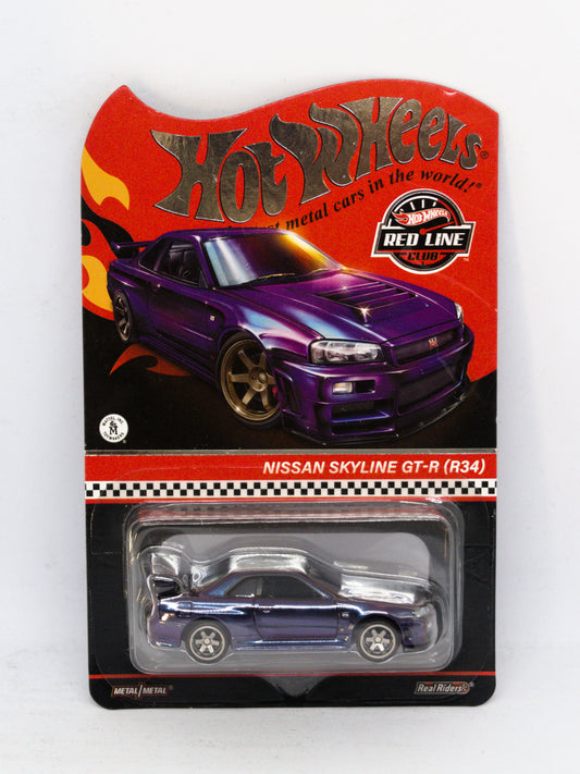 Red Line Club RLC Nissan Skyline GT-R R34 Purple