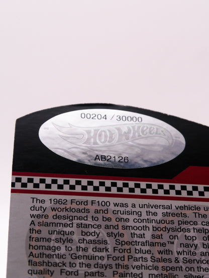 Red Line Club RLC 1962 Ford F100 Blue #204/30000