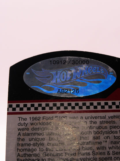 Red Line Club RLC 1962 Ford F-100 Blue #10912/30000