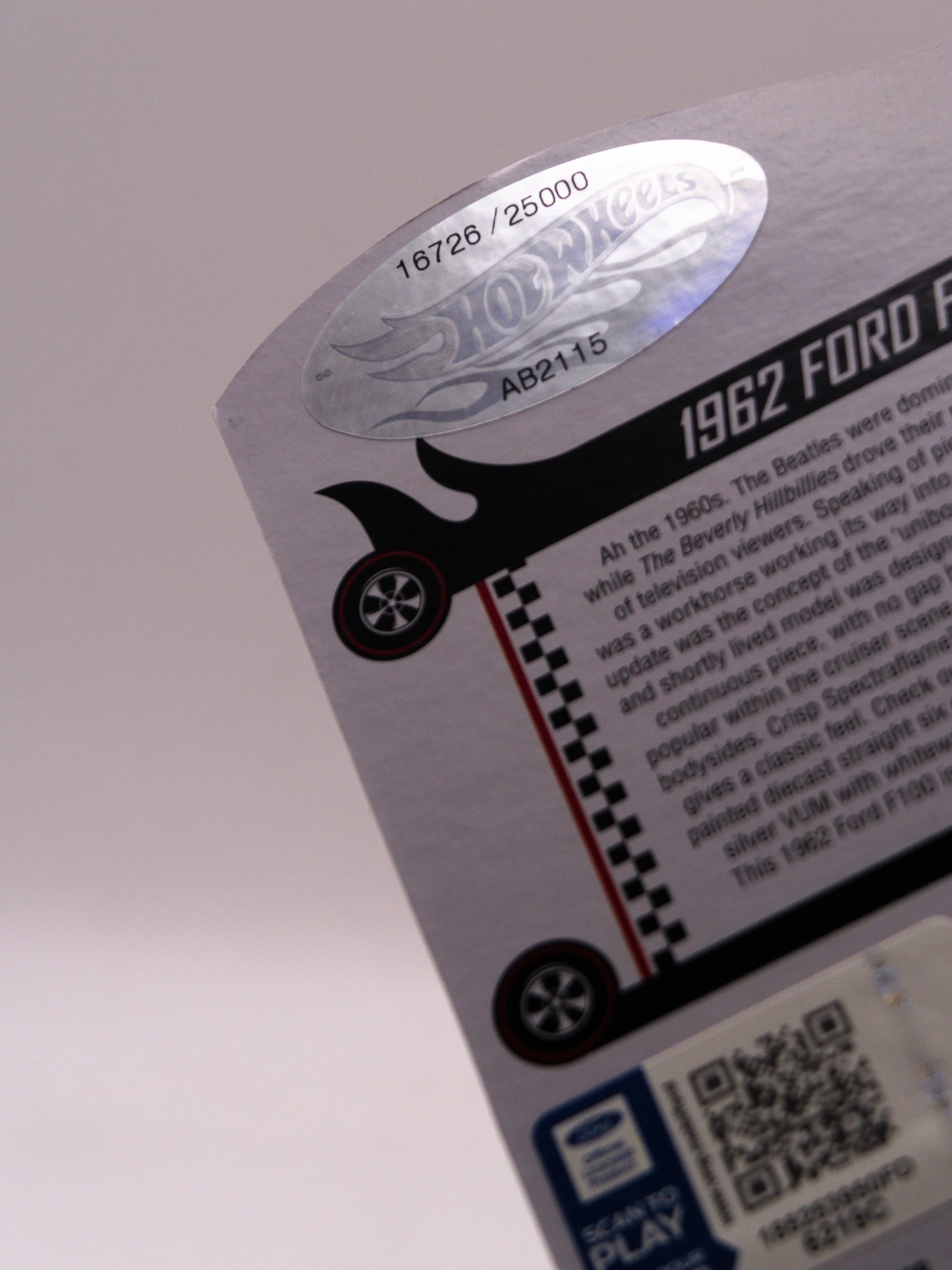 Red Line Club RLC 1962 Ford F100 Orange #16726/25000