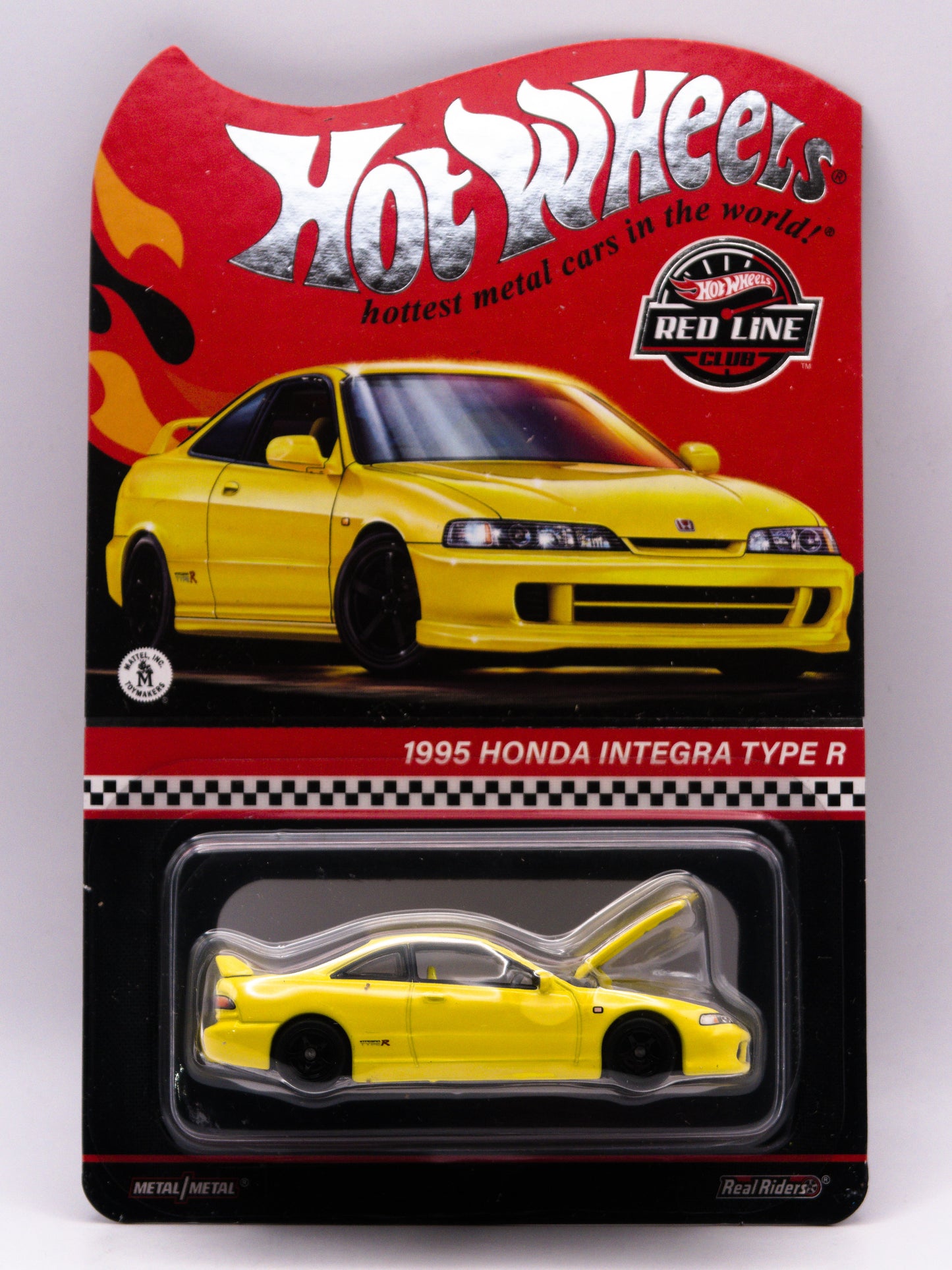 Red Line Club RLC 1995 Honda Integra Type R Yellow