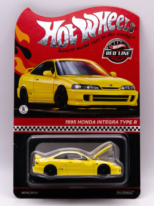 Red Line Club RLC 1995 Honda Integra Type R Yellow