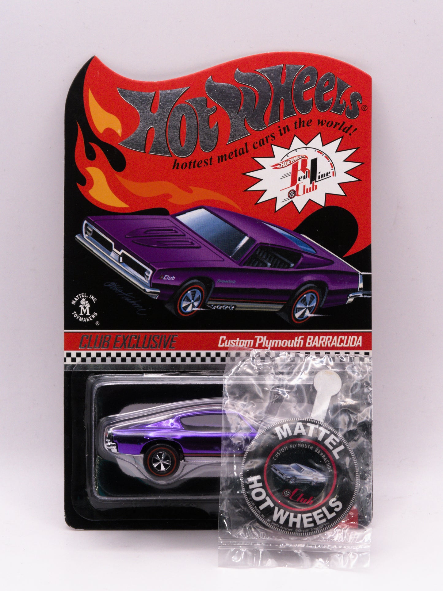 Red Line Club RLC Custom Plymouth Barracuda Fioletowy #3904/4500 2011 Club Car