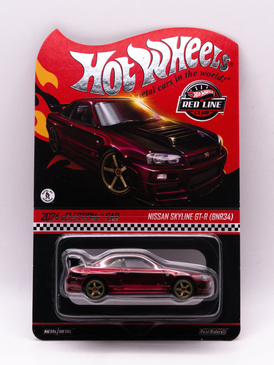 Red Line Club RLC Nissan Skyline GT-R R34 Red