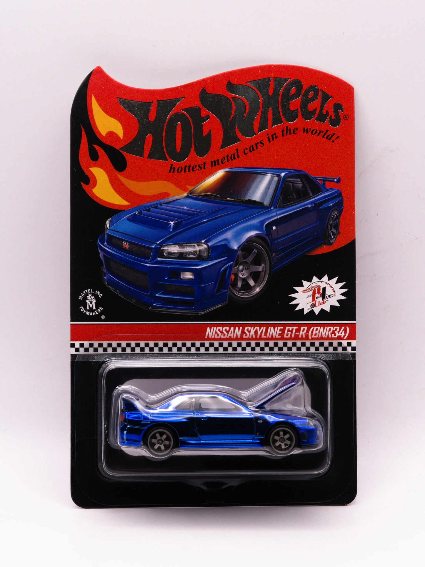 Red Line Club RLC Nissan Skyline GT-R R34 Blue #11019/12500