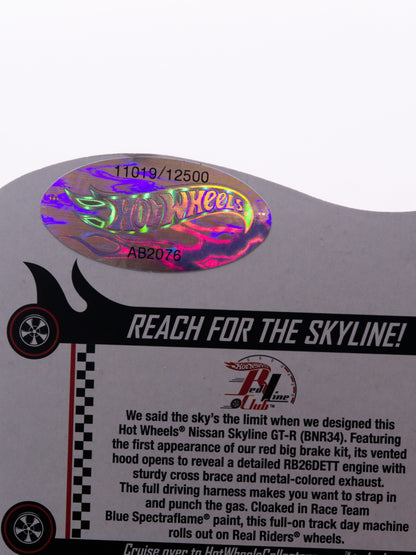 Red Line Club RLC Nissan Skyline GT-R R34 Blue #11019/12500