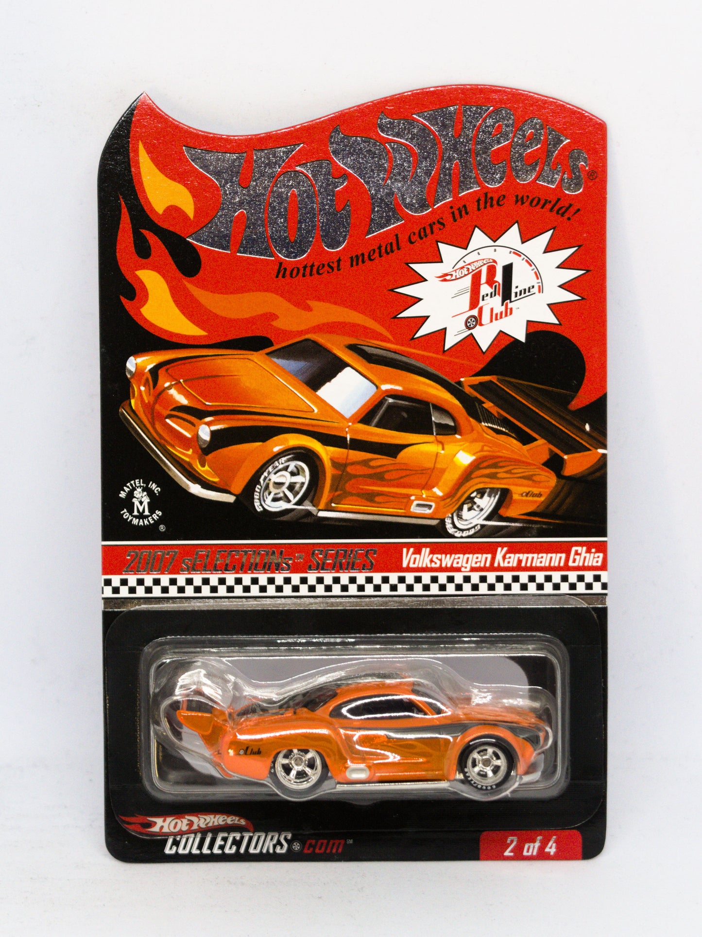 Red Line Club RLC Volkswagen Karmann Ghia Orange #2631/10003