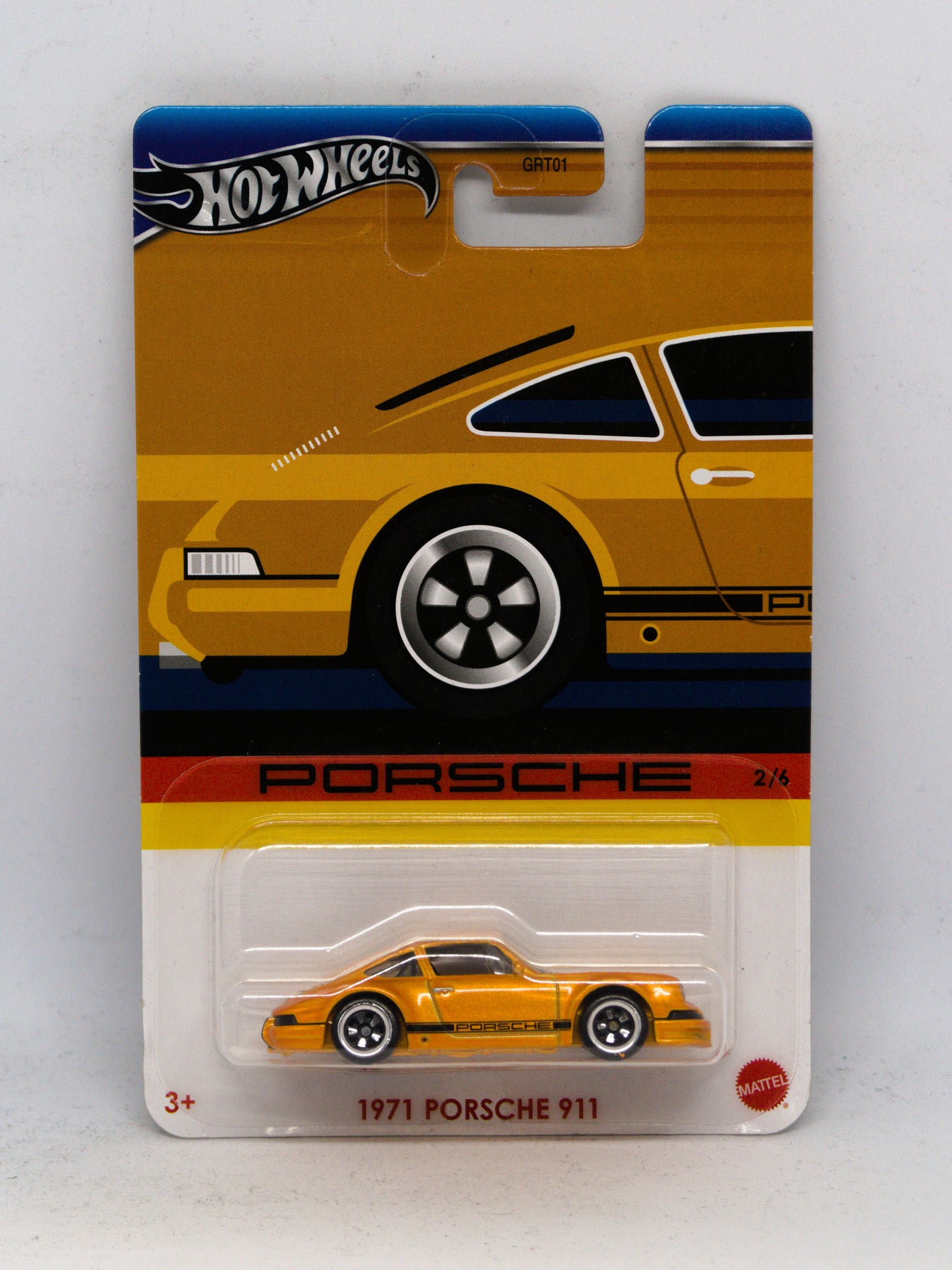 1971 Porsche 911 Orange 2/6