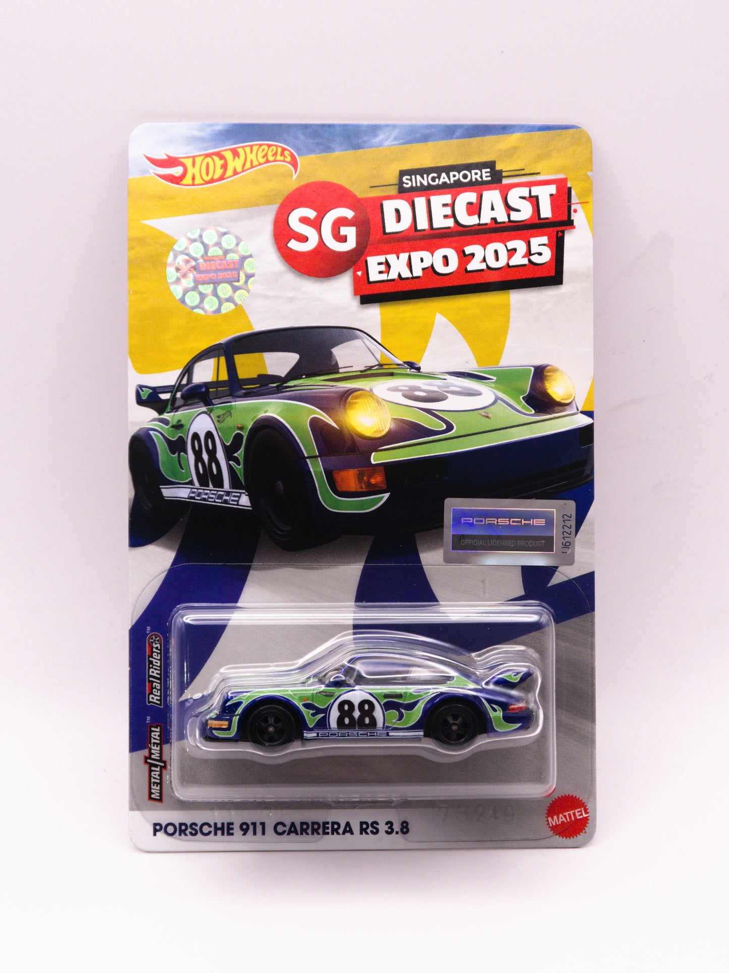 Hot Wheels Singapore Convention 2025 Porsche 911 Carrera RS 3.8 Purple PAIR