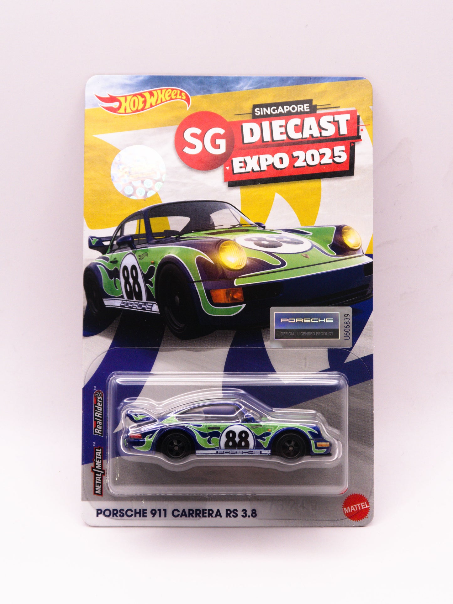 Hot Wheels Singapore Convention 2025 Porsche 911 Carrera RS 3.8 Purple PAIR