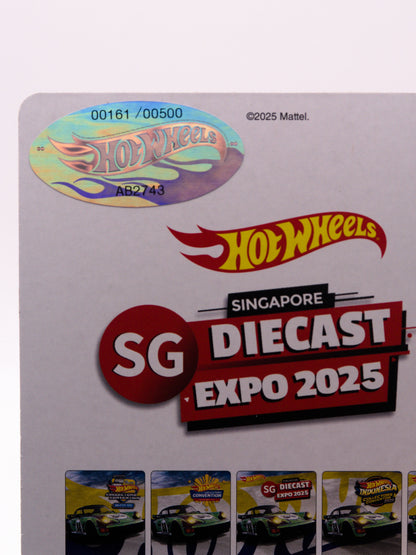 Hot Wheels Singapore Convention 2025 Porsche 911 Carrera RS 3.8 Purple PAIR