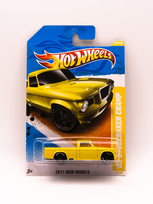 '63 Studebaker Champ Yellow