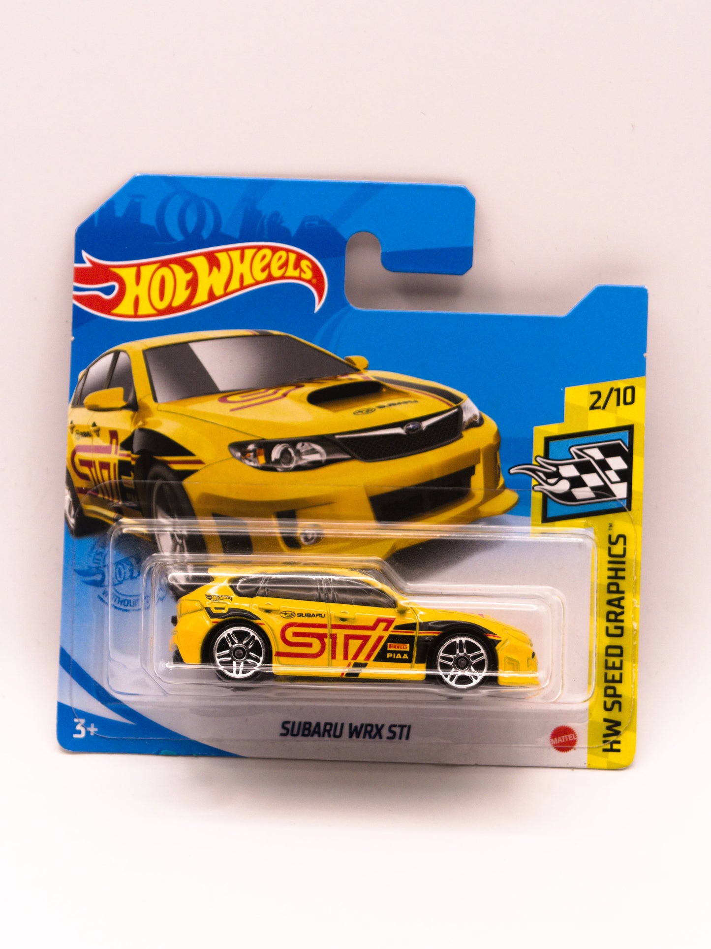 Subaru WRX STI Yellow