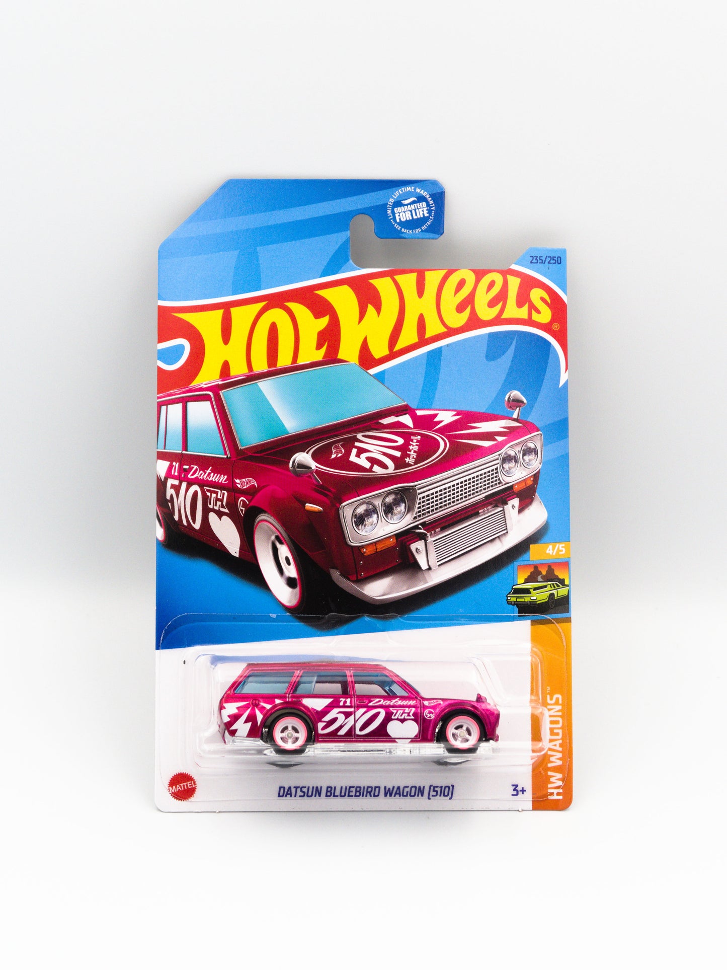 Super Treasure Hunt Datsun Bluebird Wagon 510 Pink