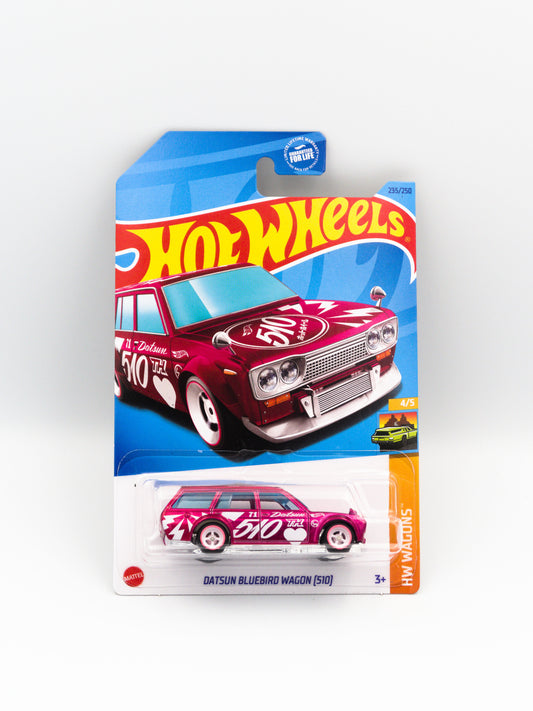 Super Treasure Hunt Datsun Bluebird Wagon 510 Pink