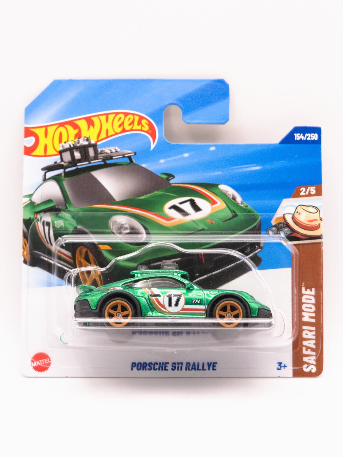 Super Treasure Hunt STH Porsche 911 Rally Zielony