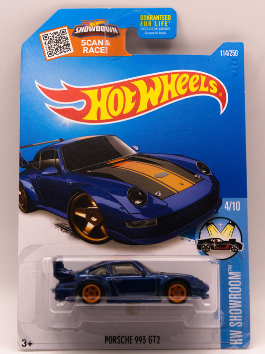 Super Treasure Hunt STH Porsche 993 GT2 Blue - Half-Cage