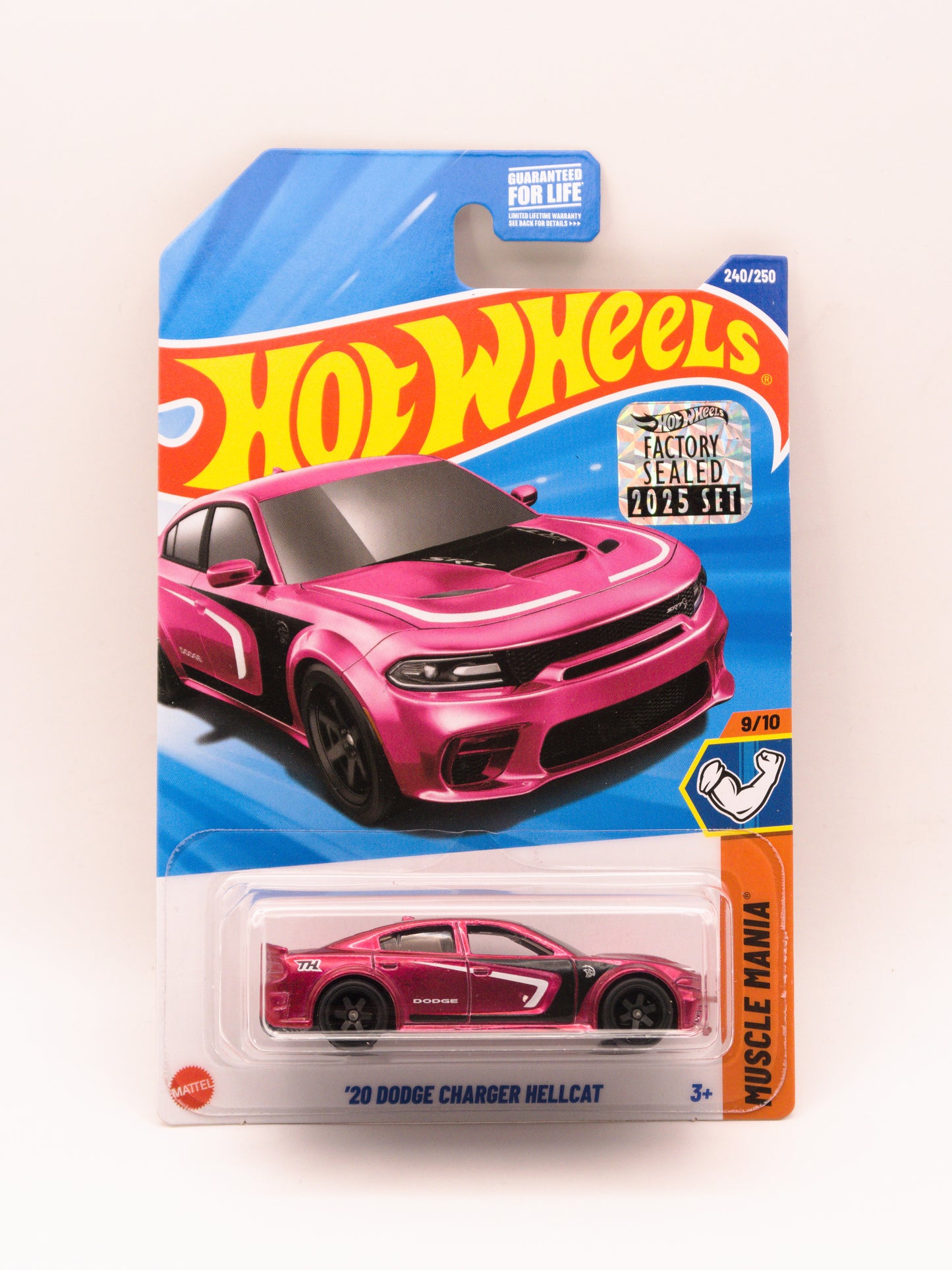 Super Treasure Hunt STH '20 Dodge Charger Hellcat Różowy Factory Sealed
