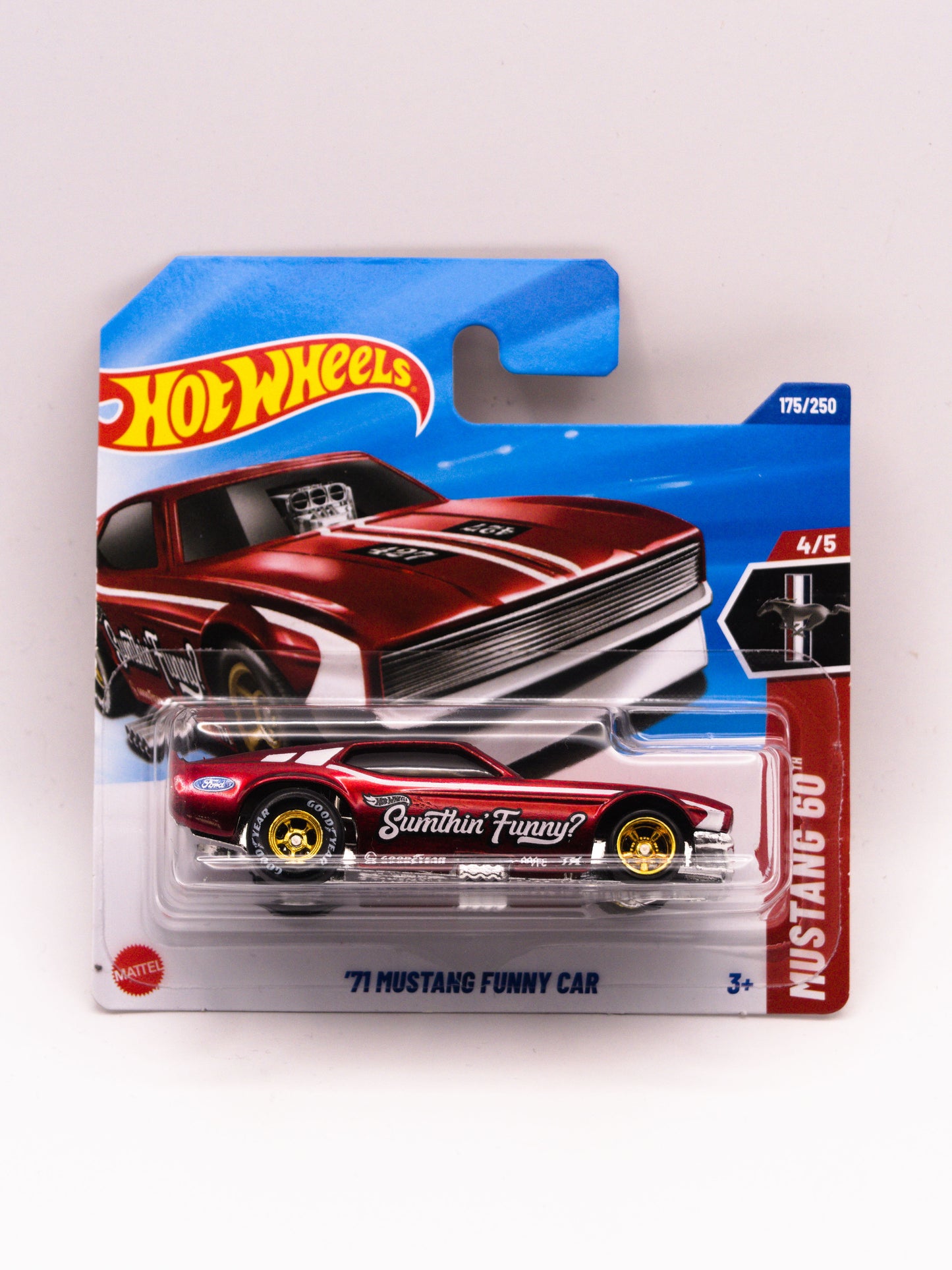 Super Treasure Hunt STH '71 Ford Mustang Funny Car Red