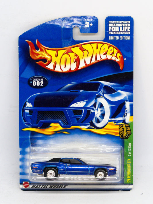 Super Treasure Hunt '71 Plymouth GTX Blue