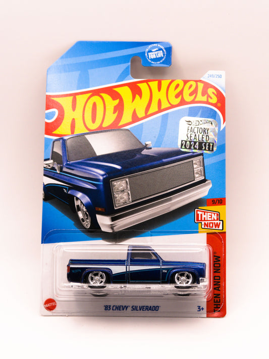 Super Treasure Hunt '83 Chevrolet Silverado Blue Factory Sealed