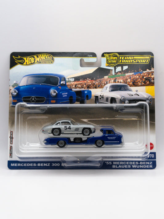 Team Transport Mercedes Benz 300 SL '55 Mercedes Benz Elaues Wunder Premium