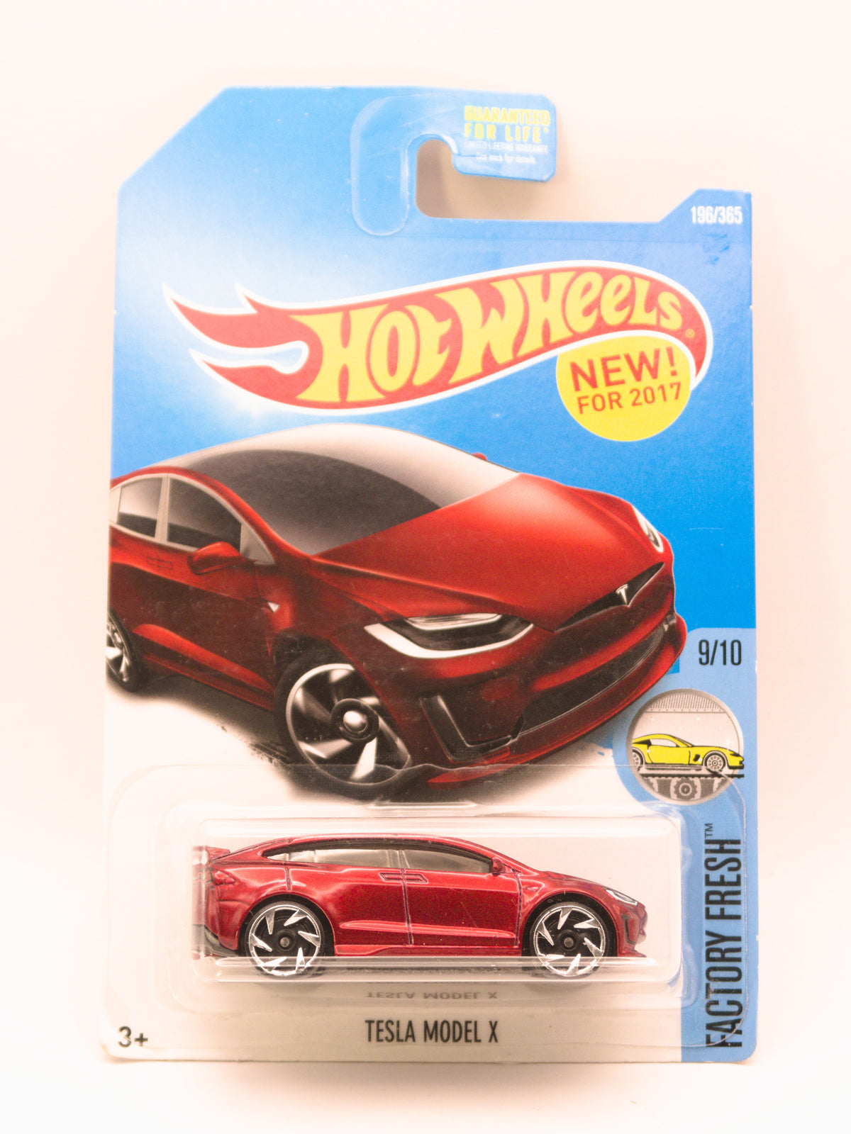 Tesla Model X Czerwony *Haczyk