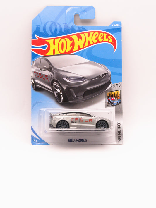 Tesla Model X Srebrny *Blister