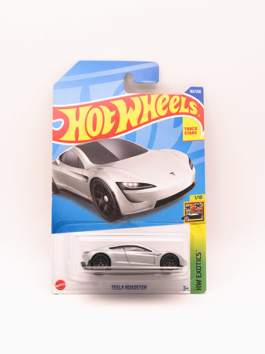 Tesla Roadster Srebrny