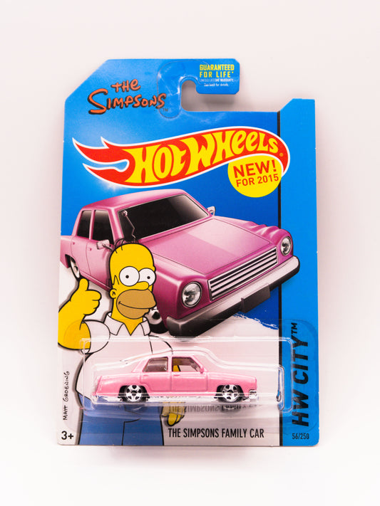 The Simpsons Family Car Pink