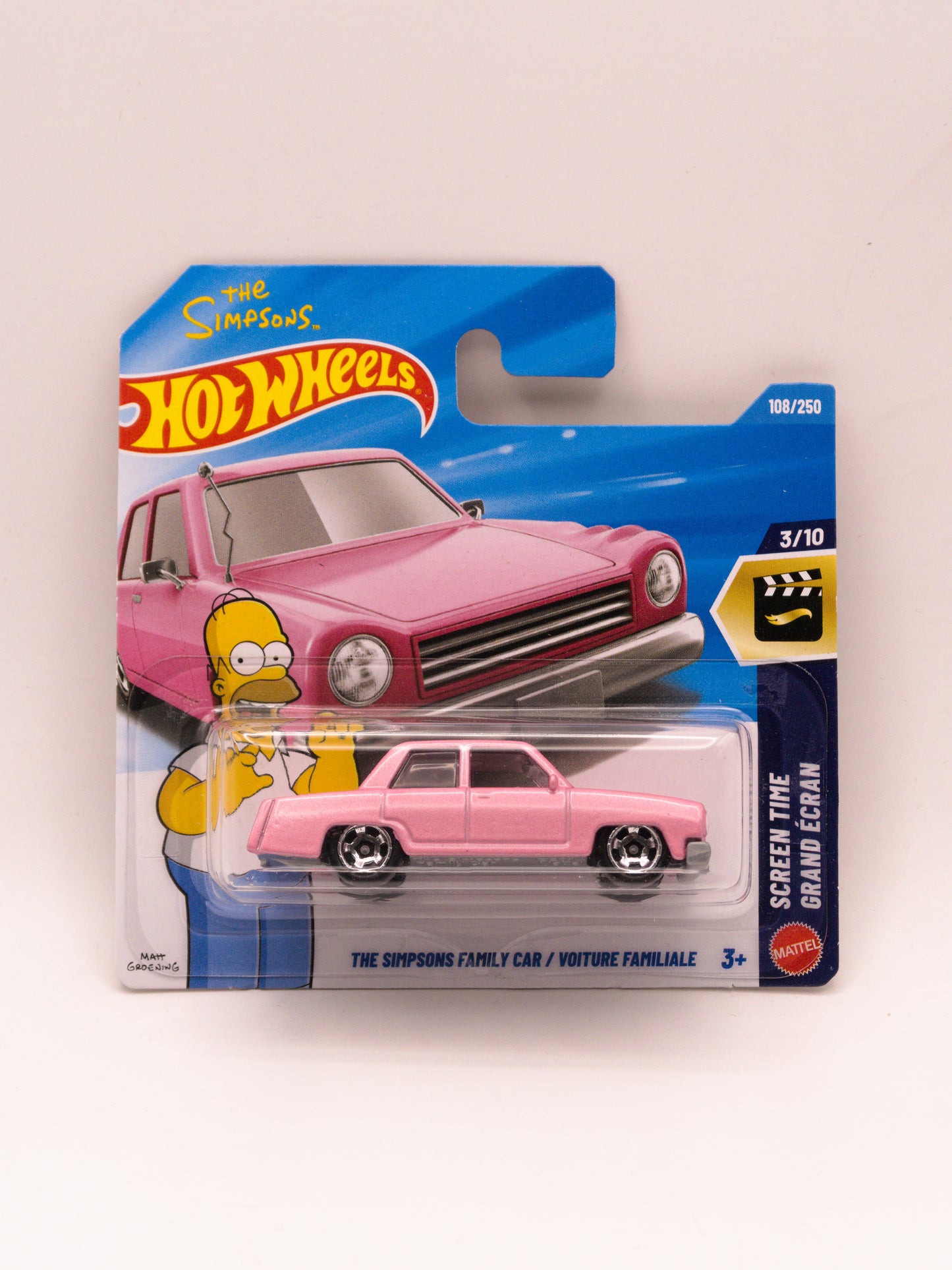 The Simpsons Family Car Różowy
