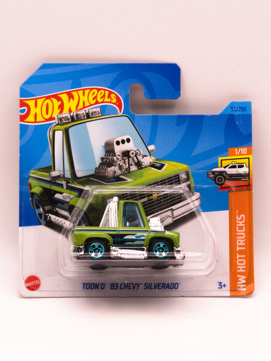 Toon'd '83 Chevy Silverado Green