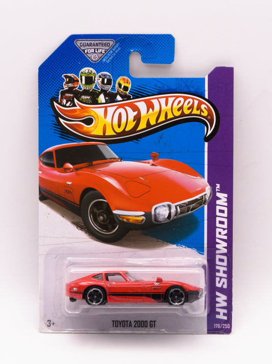 Toyota 2000 GT Czerwony