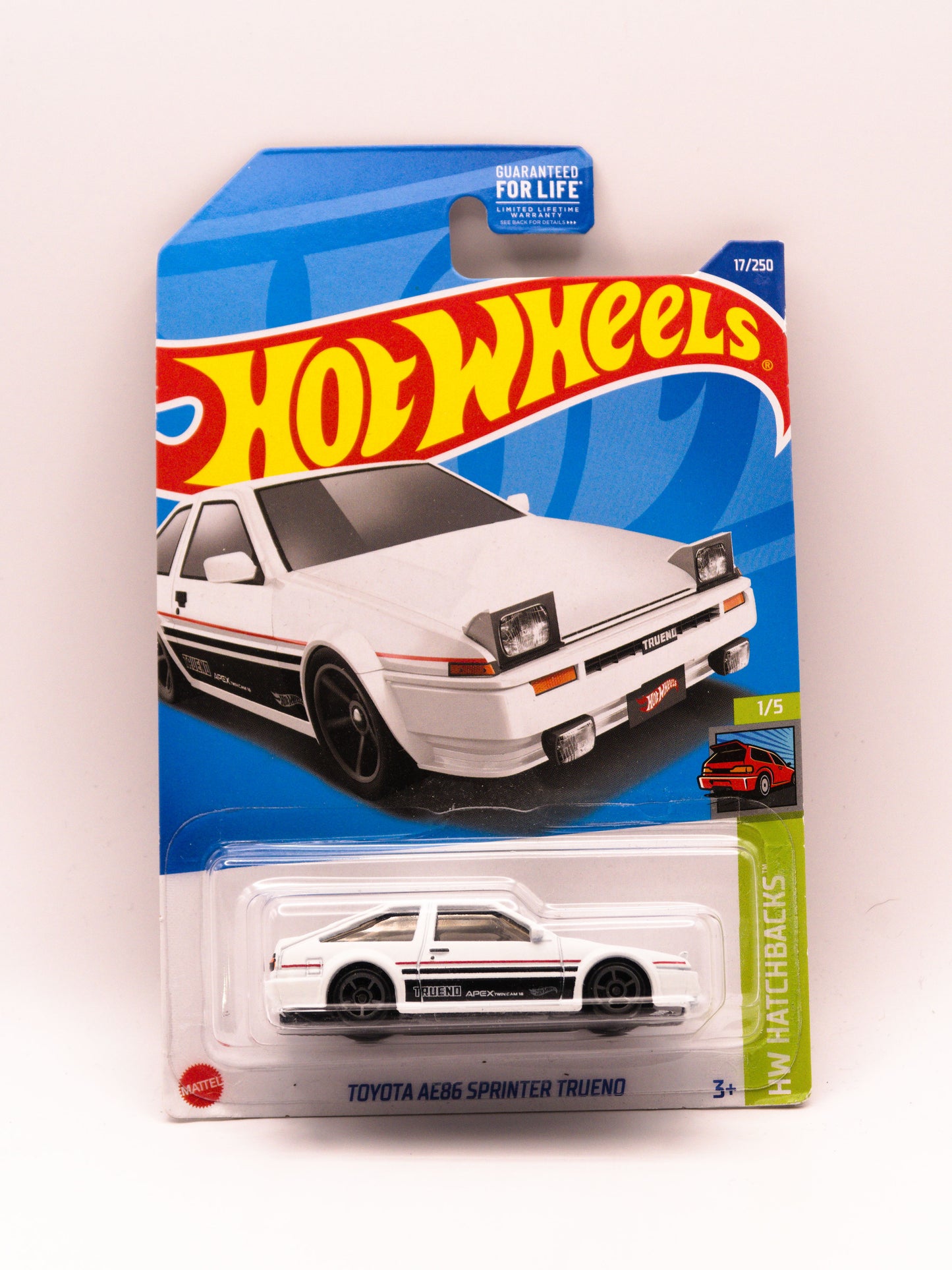 Toyota AE86 Sprinter Trueno White