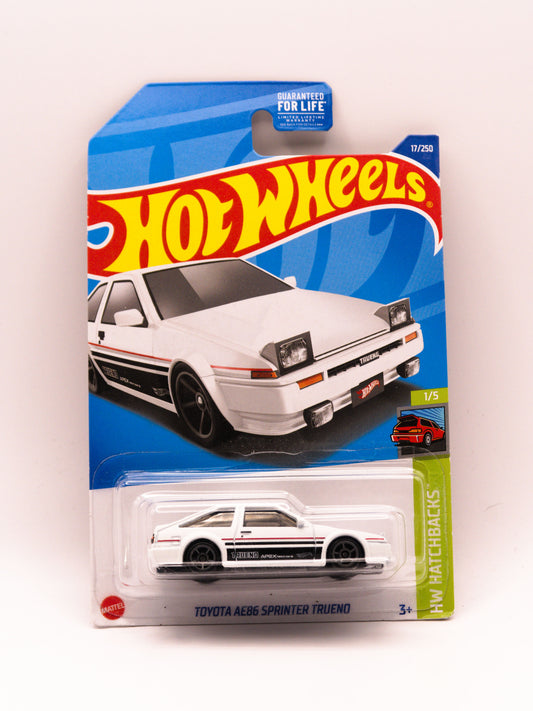 Toyota AE86 Sprinter Trueno White
