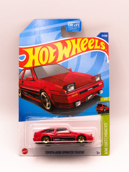 Toyota AE86 Sprinter Trueno Red *Damaged Card