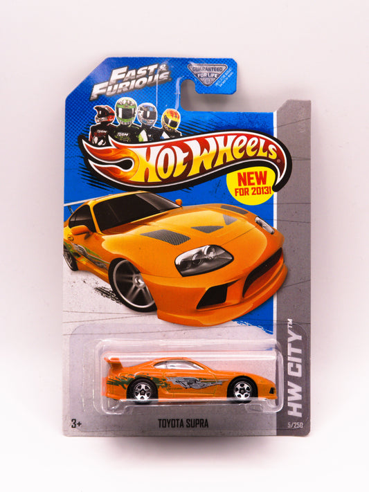Toyota Supra Orange Fast and Furious