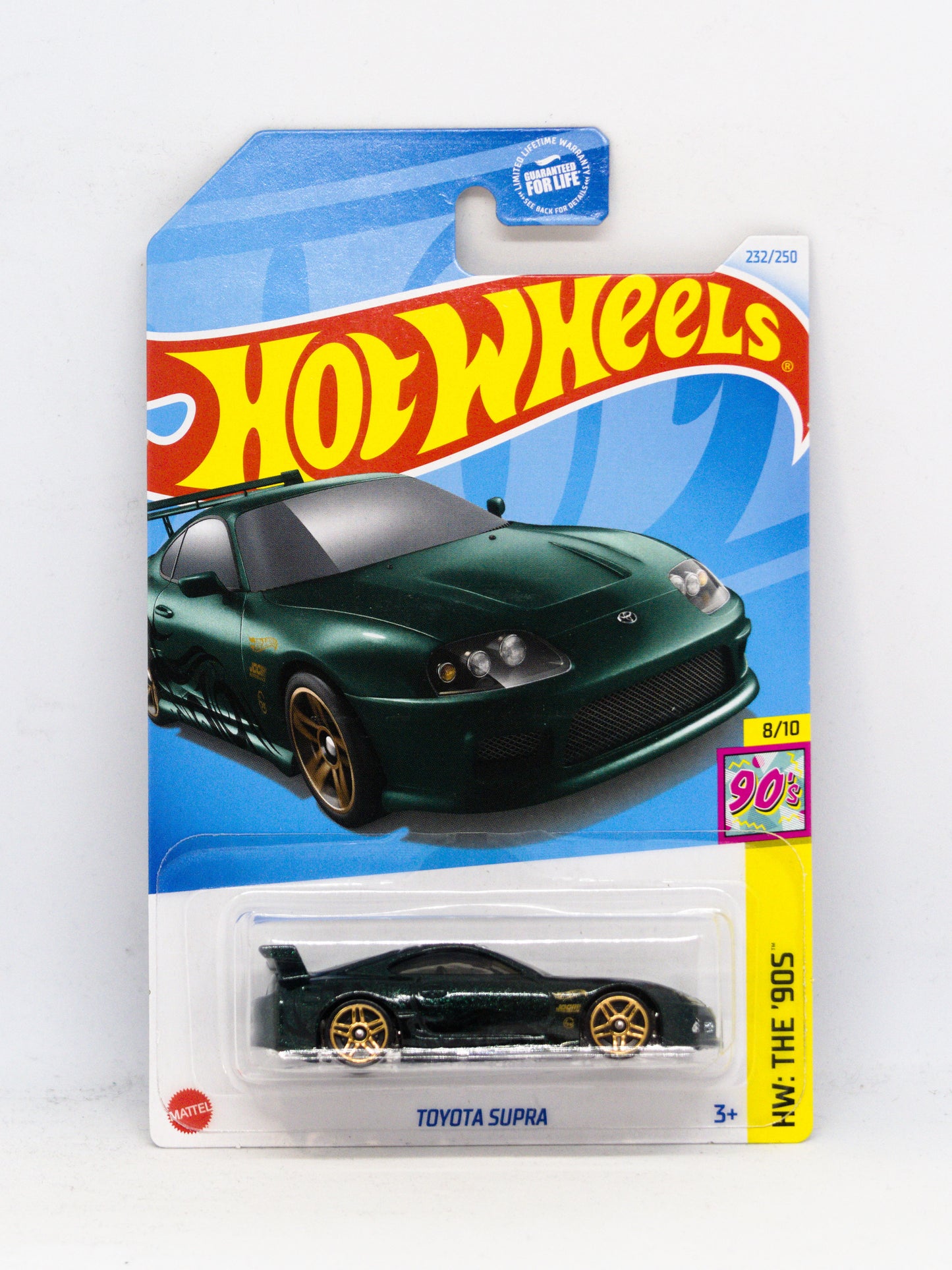 Toyota Supra Green Long Card