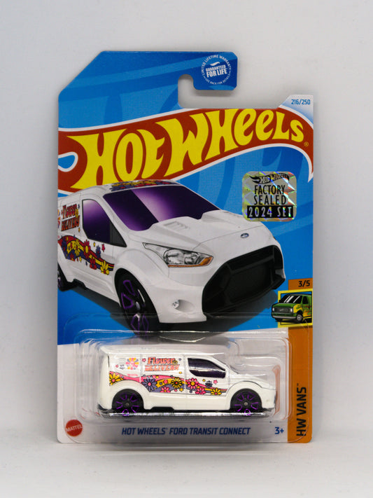 Hot Wheels Treasure Hunt Ford Transit Connect White TH