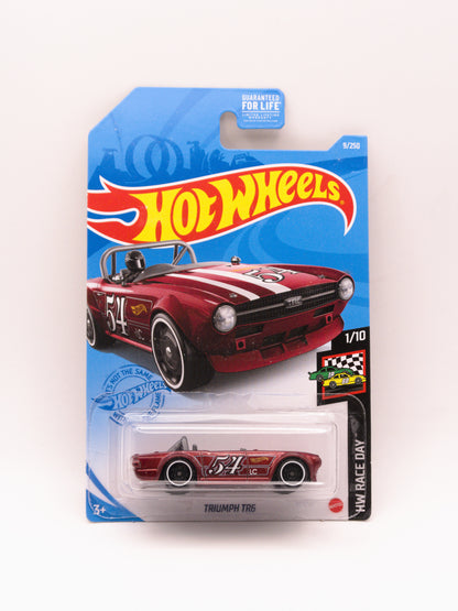 Triumph TR6 Czerwony *Blister