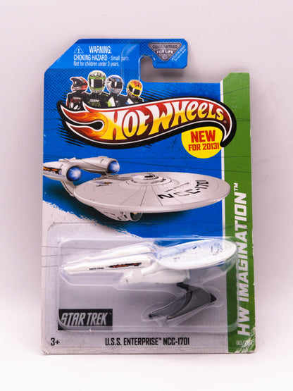 USS Enterprise NCC-1701 White Star Trek *Card Horn