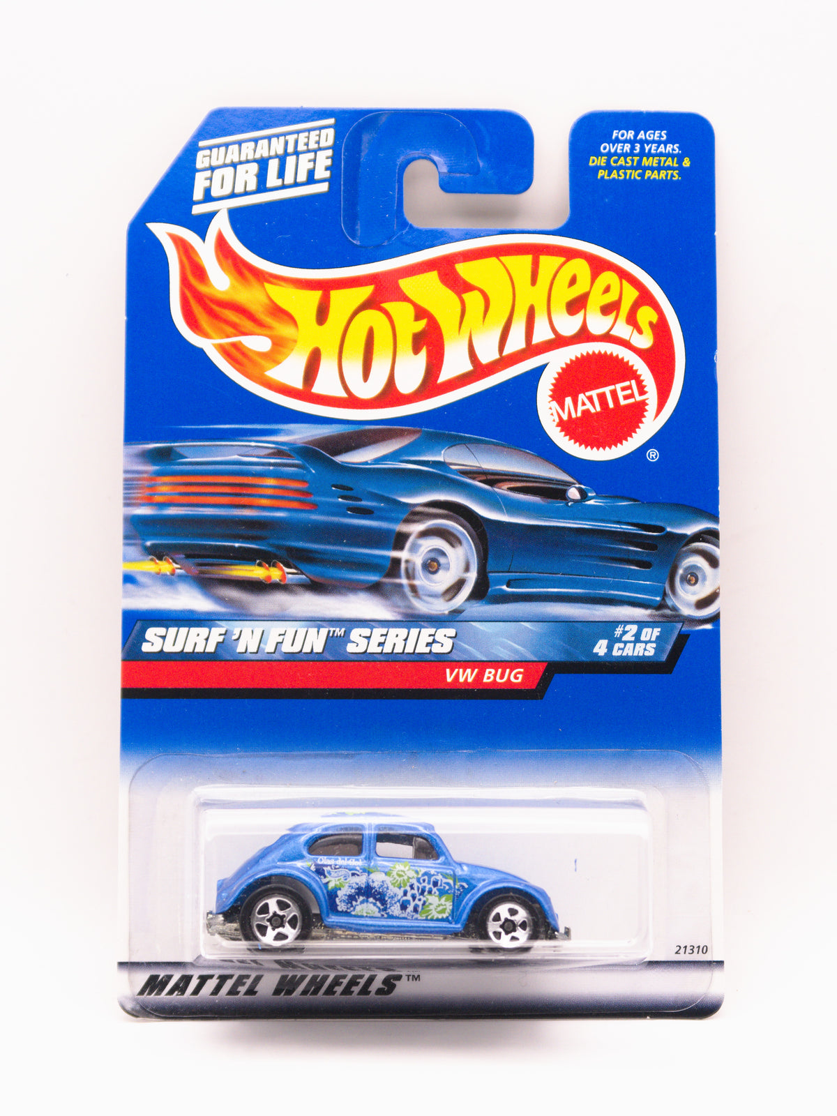 Volkswagen VW Bug Niebieski Surt N Fun Series