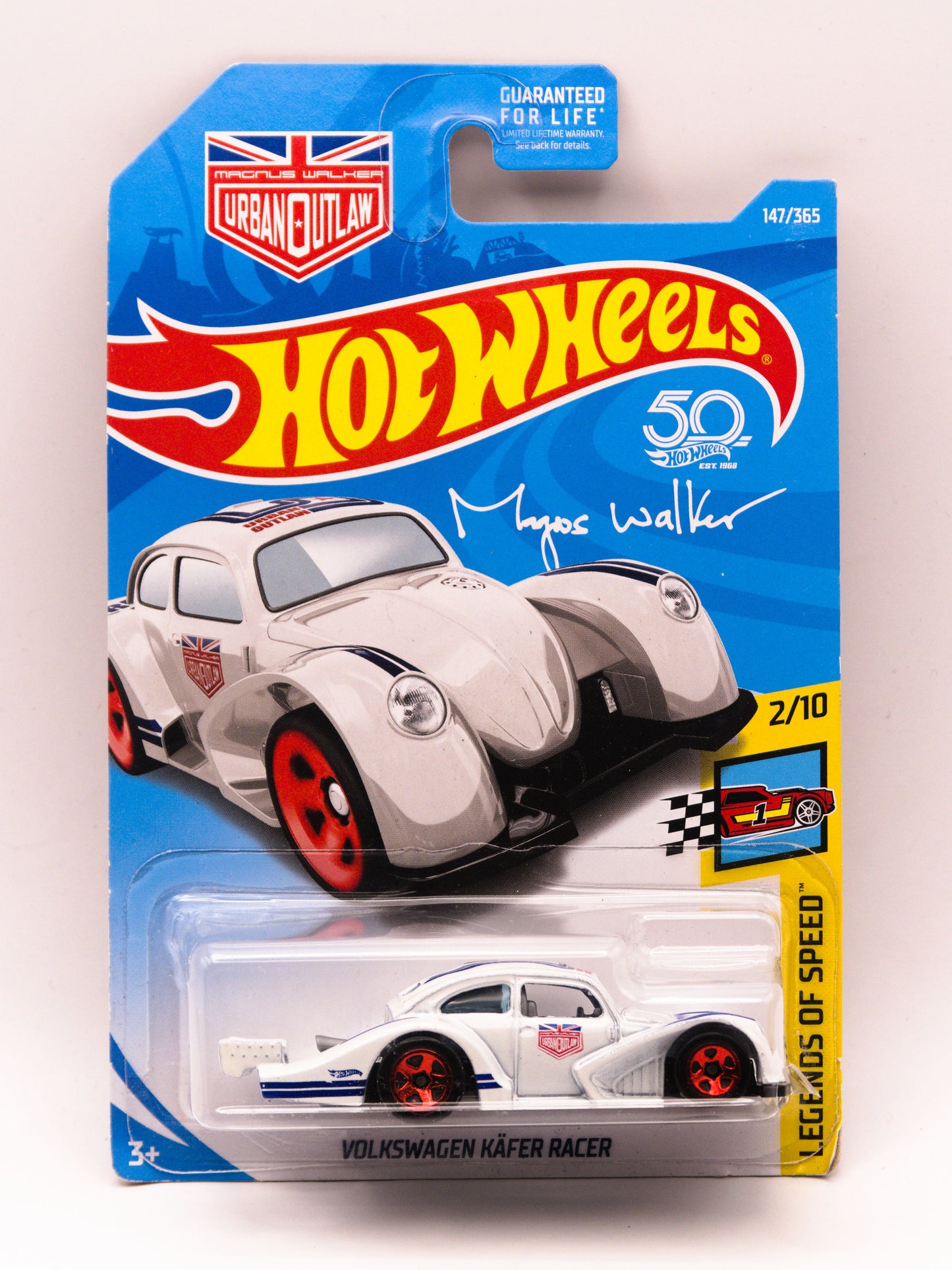 Volkswagen Käfer Racer White *Card Corner