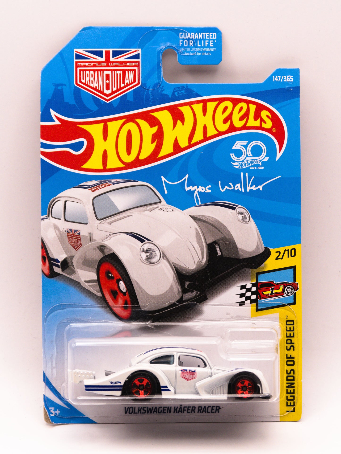 Volkswagen Käfer Racer White *Blister