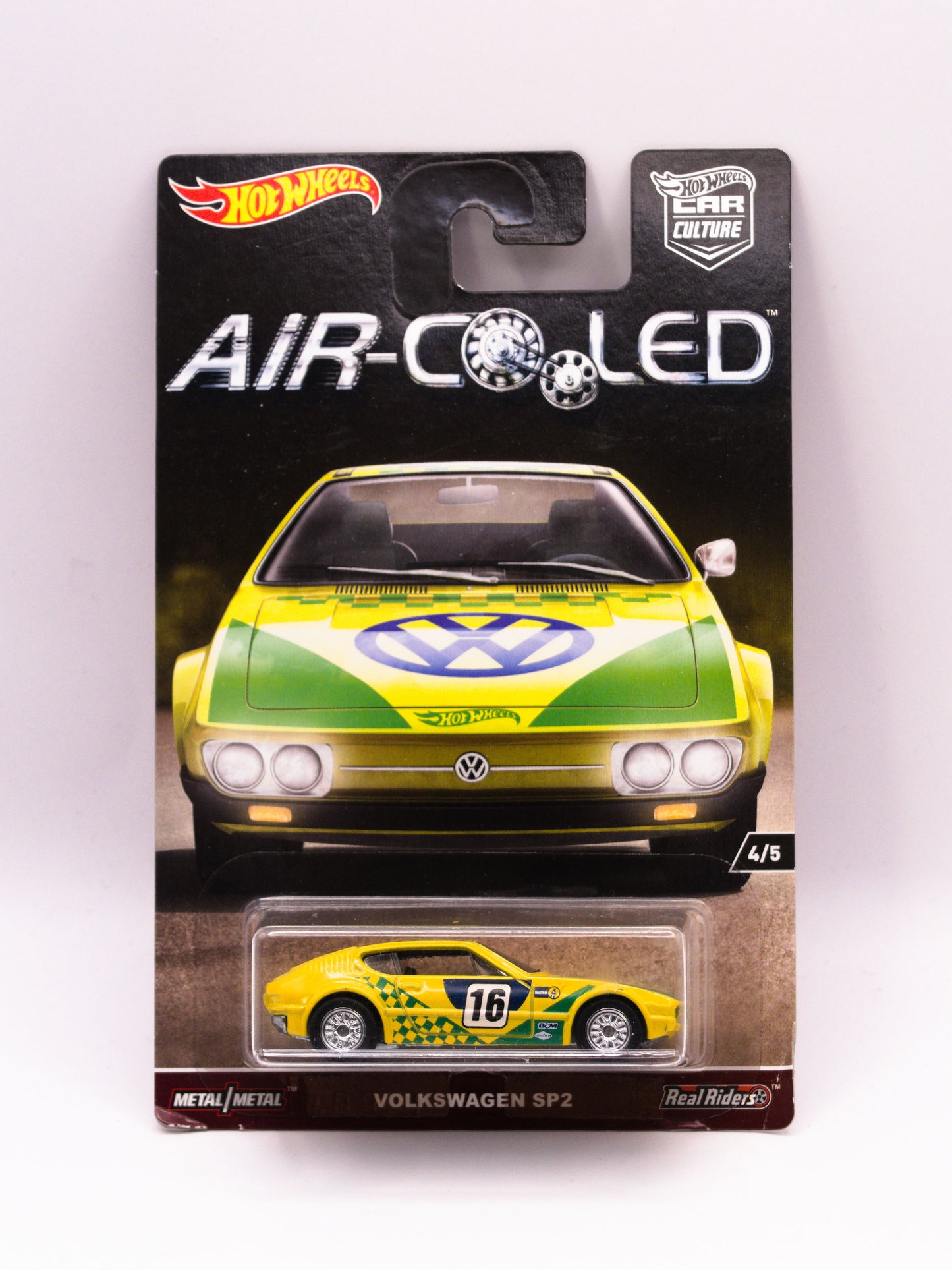 Set 5 Cars - Air Cooled - Volkswagen, Porsche, Fiat